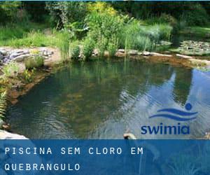 Piscina sem cloro em Quebrangulo